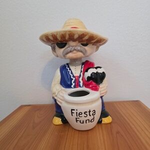 Fiesta Fund Mariachi Bobblehead Bank